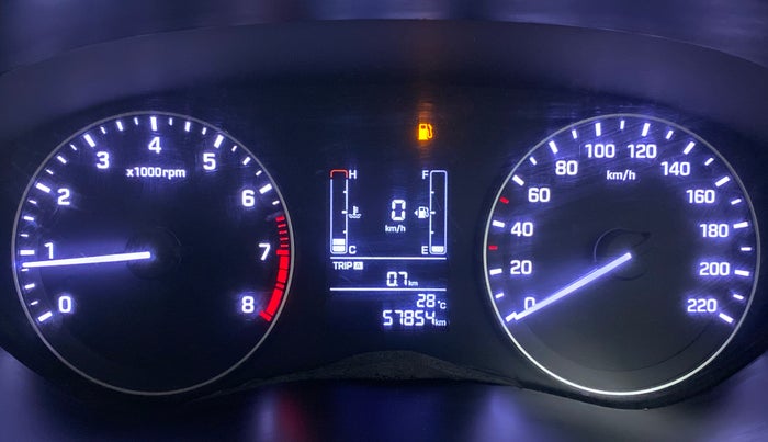 2015 Hyundai Elite i20 SPORTZ (O) 1.2, CNG, Manual, 57,938 km, Odometer Image