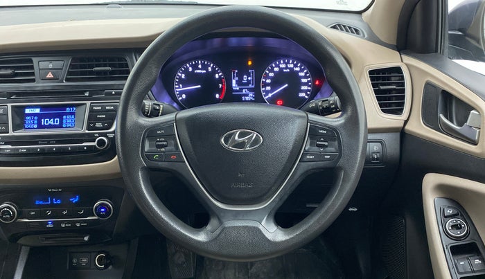 2015 Hyundai Elite i20 SPORTZ (O) 1.2, CNG, Manual, 57,938 km, Steering Wheel Close Up