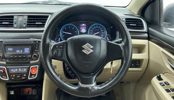 2017 Maruti Ciaz VDI+ SHVS, Diesel, Manual, 74,259 km, Steering Wheel Close Up