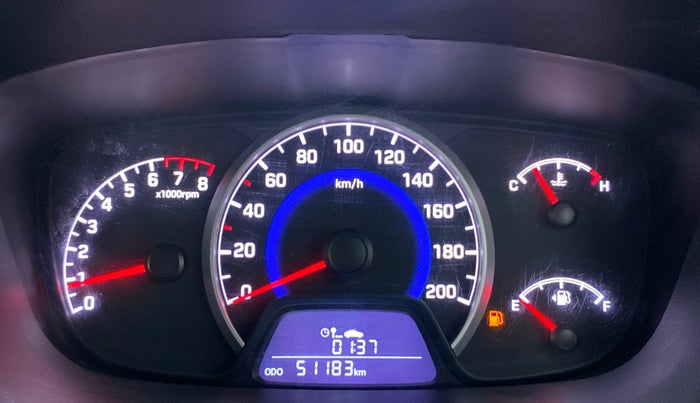 2018 Hyundai Grand i10 SPORTZ 1.2 KAPPA VTVT, Petrol, Manual, 51,183 km, Odometer Image