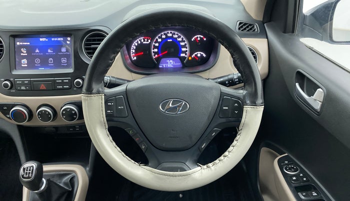 2018 Hyundai Grand i10 SPORTZ 1.2 KAPPA VTVT, Petrol, Manual, 51,183 km, Steering Wheel Close Up