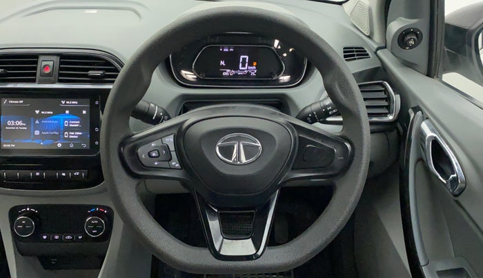 2020 Tata TIGOR XZA PLUS PETROL, Petrol, Automatic, 10,957 km, Steering Wheel Close Up