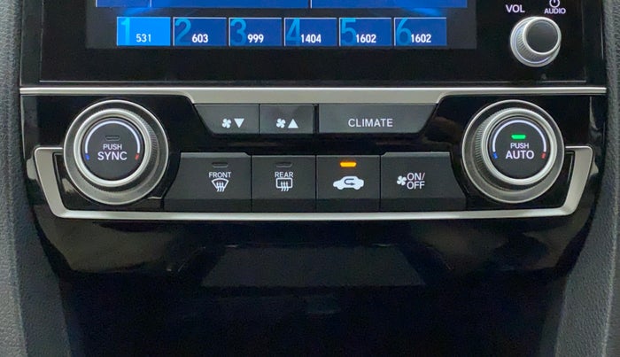 2019 Honda Civic ZX CVT PETROL, Petrol, Automatic, 38,088 km, Automatic Climate Control