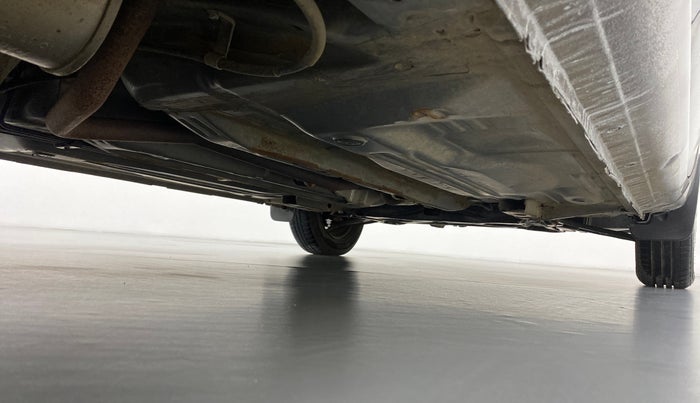 2017 Datsun Go T, Petrol, Manual, 10,615 km, Right Side Underbody