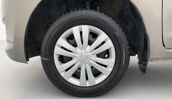 2017 Datsun Go T, Petrol, Manual, 10,615 km, Left Front Wheel