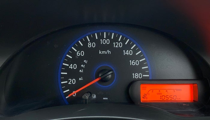 2017 Datsun Go T, Petrol, Manual, 10,615 km, Odometer Image