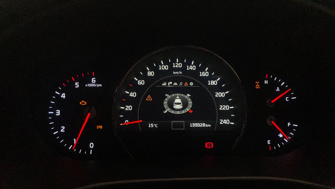 2016 Kia Sorento Platinum (4x4), Automatic, 139328 km, Odometer View