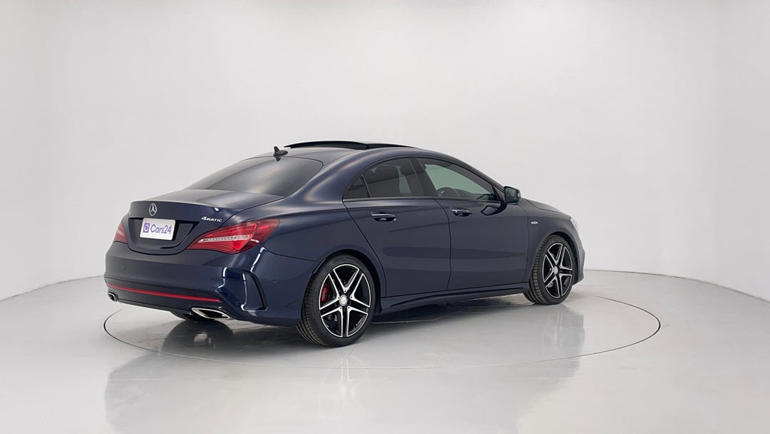 2017 Mercedes-benz CLA 250 Sport 4matic, Automatic, 88880 km, Right Back Diagonal (45- Degree) View