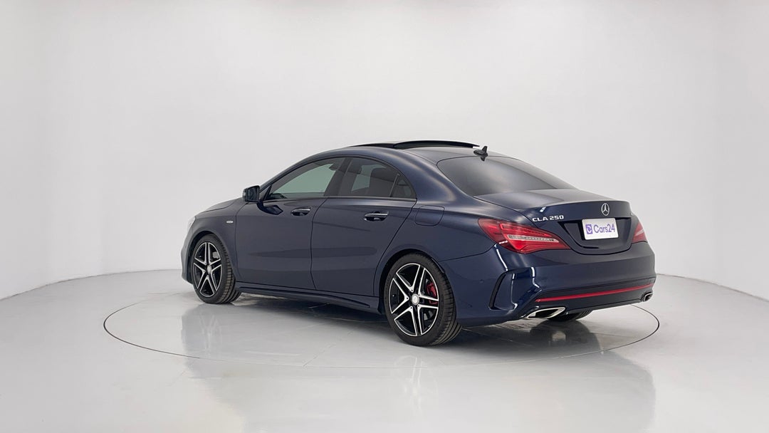 2017 Mercedes-benz CLA 250 Sport 4matic, Automatic, 88880 km, Left Back Diagonal (45- Degree) View