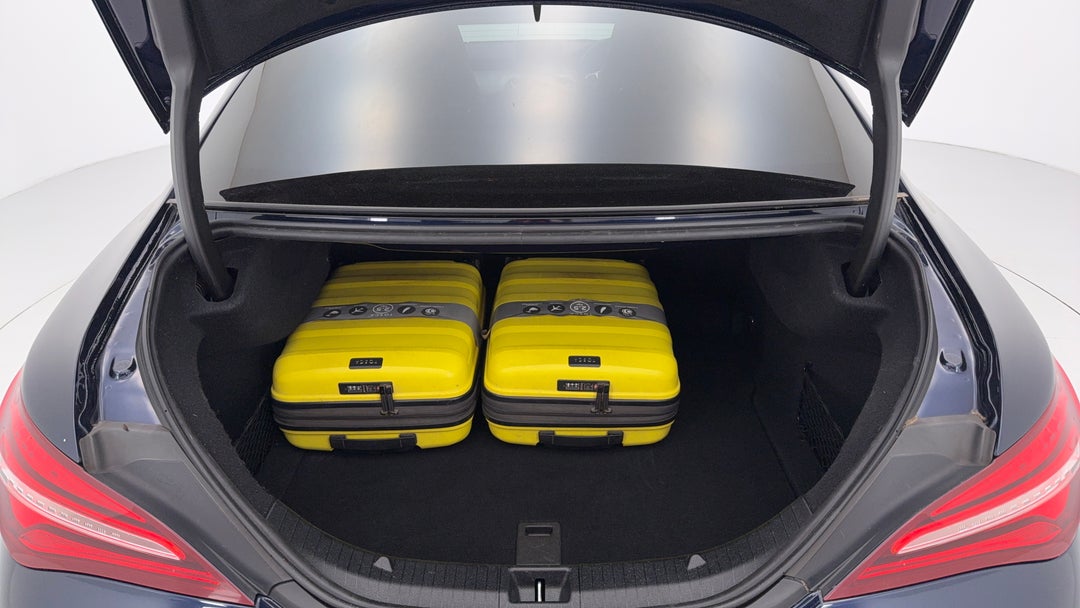 2017 Mercedes-benz CLA 250 Sport 4matic, Automatic, 88880 km, Boot Inside View with Luggage