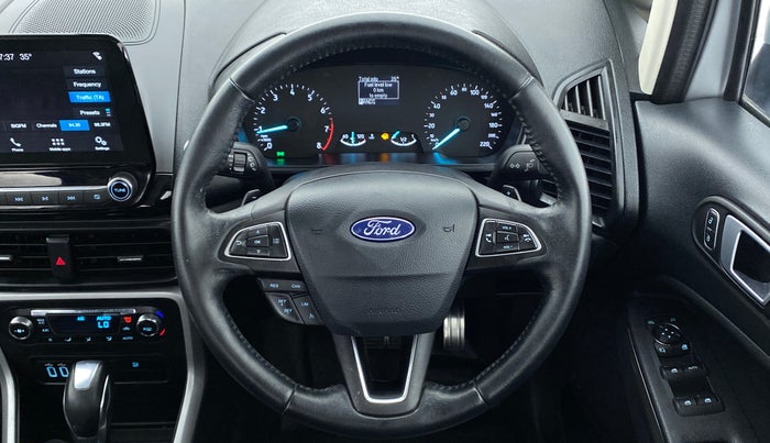 2018 Ford Ecosport 1.5 TITANIUM PLUS TI VCT AT, Petrol, Automatic, 27,459 km, Steering Wheel Close Up