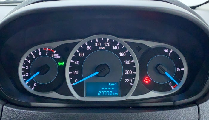 2017 Ford New Figo 1.2 TREND, Petrol, Manual, 27,874 km, Odometer View