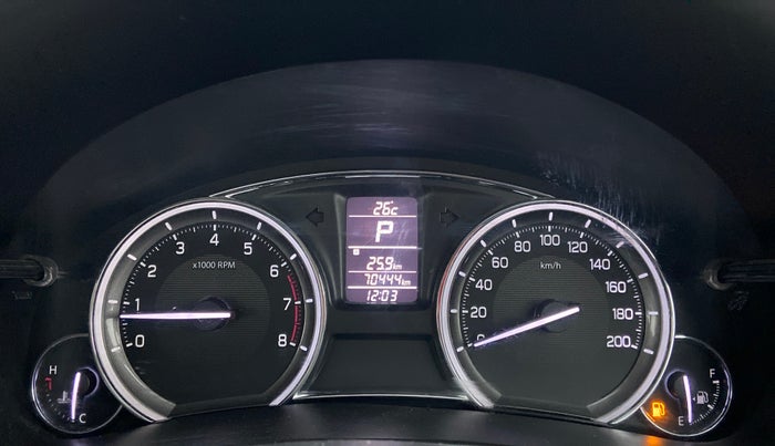 2017 Maruti Ciaz DELTA 1.4 AT PETROL, Petrol, Automatic, 70,685 km, Odometer Image