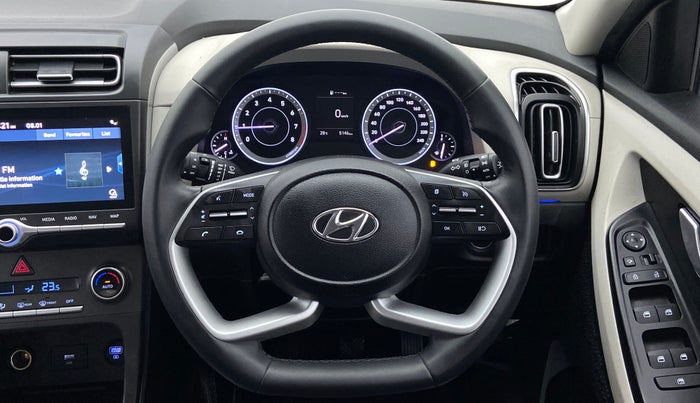 2020 Hyundai Creta SX PETROL MT, Petrol, Manual, 5,172 km, Steering Wheel Close Up