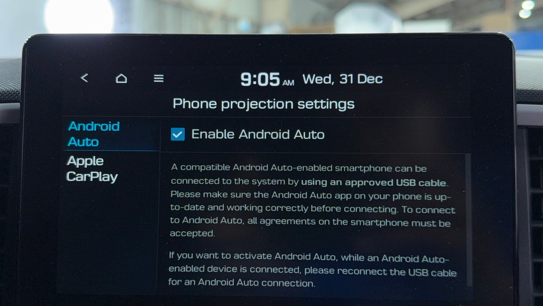 Android/Apple Car Play