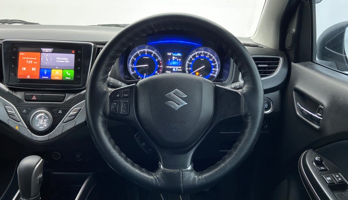 2021 Maruti Baleno ZETA CVT PETROL 1.2, Petrol, Automatic, 45,356 km, Steering Wheel Close Up