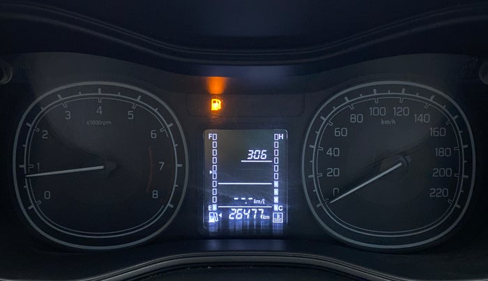 2020 Maruti Vitara Brezza VXI, Petrol, Manual, 26,477 km, Odometer Image