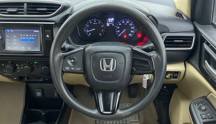 2018 Honda Amaze 1.2L I-VTEC S, CNG, Manual, 59,631 km, Steering Wheel Close Up