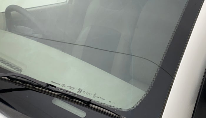 2016 Mahindra Kuv100 K4 6 STR, Petrol, Manual, 54,428 km, Front windshield - Minor spot on windshield