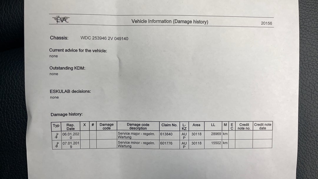 2017 Mercedes-benz GLC 250, Automatic, 54641 km, Service History