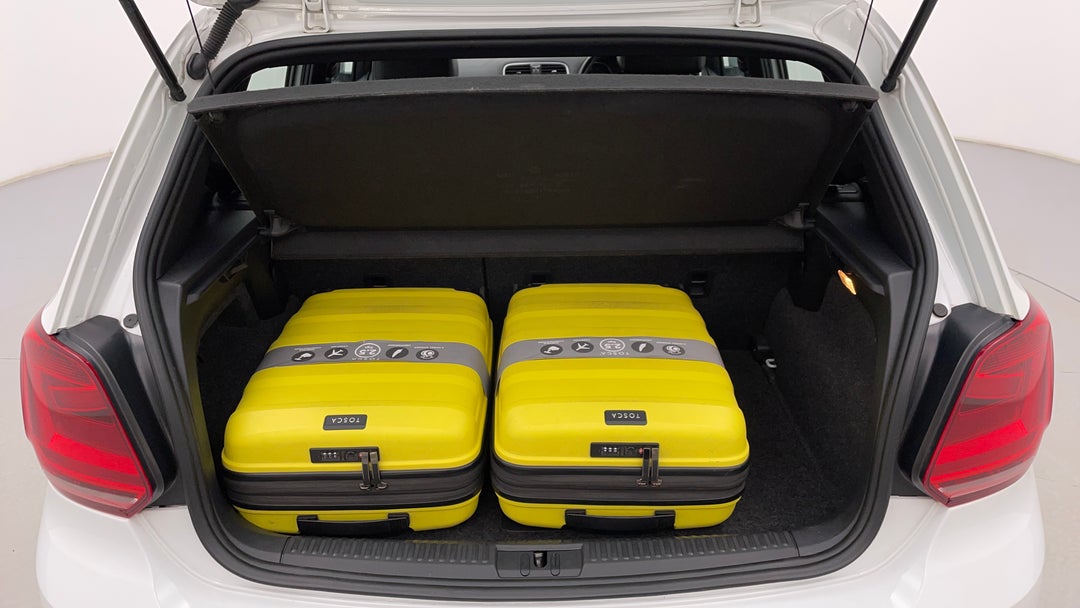 Boot Inside View with Luggage