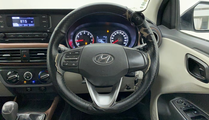 2022 Hyundai AURA S 1.2 CNG, CNG, Manual, 36,335 km, Steering Wheel Close Up