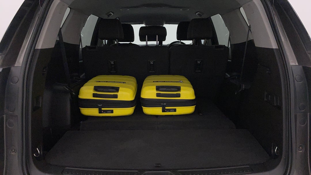 Boot Inside View with Luggage