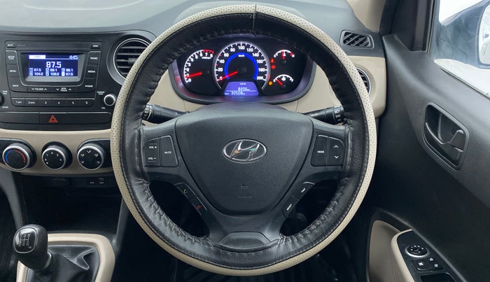 2019 Hyundai Grand i10 MAGNA 1.2 KAPPA VTVT, Petrol, Manual, 30,579 km, Steering Wheel Close Up