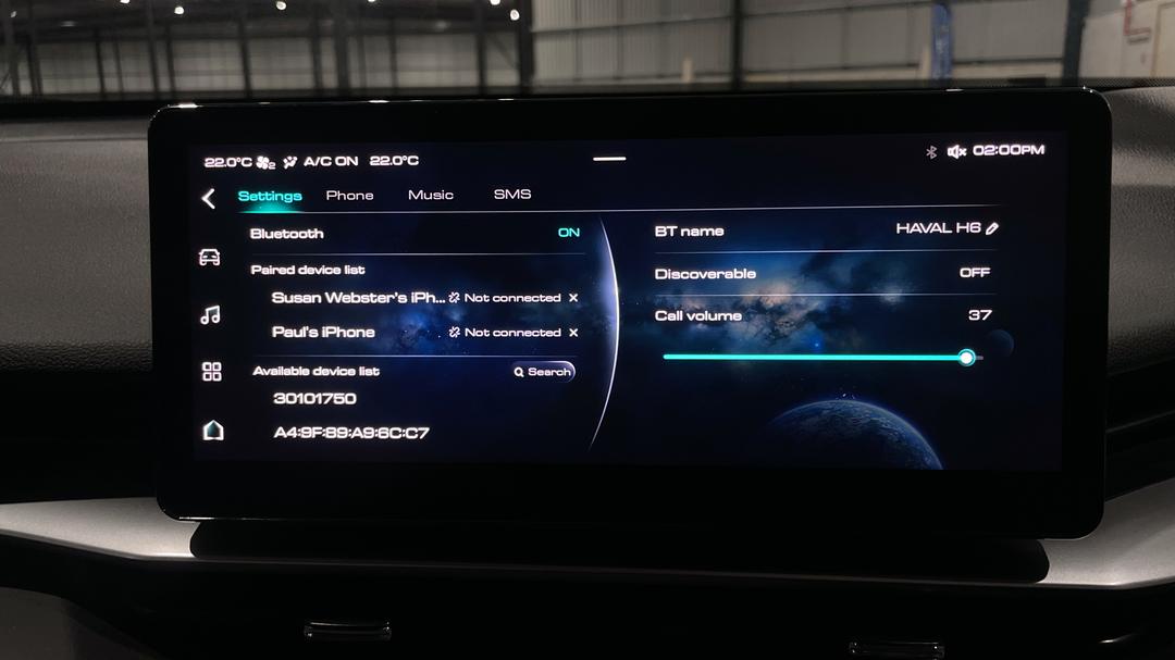 2024 GWM Haval H6 Lux, Automatic, 15313 km, Android/Apple Car Play