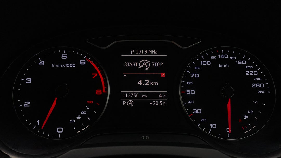 2013 Audi A3 Sportback 1.4 Tfsi Attraction, Automatic, 112750 km, Odometer View