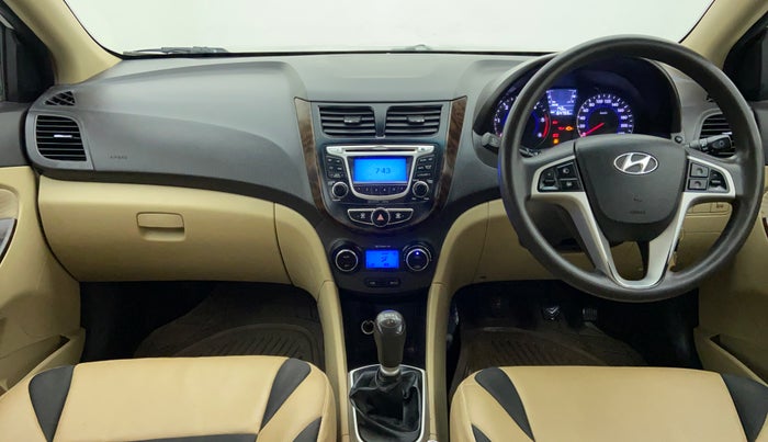 2014 Hyundai Verna FLUIDIC 1.6 SX CRDI, Diesel, Manual, 64,779 km, Dashboard
