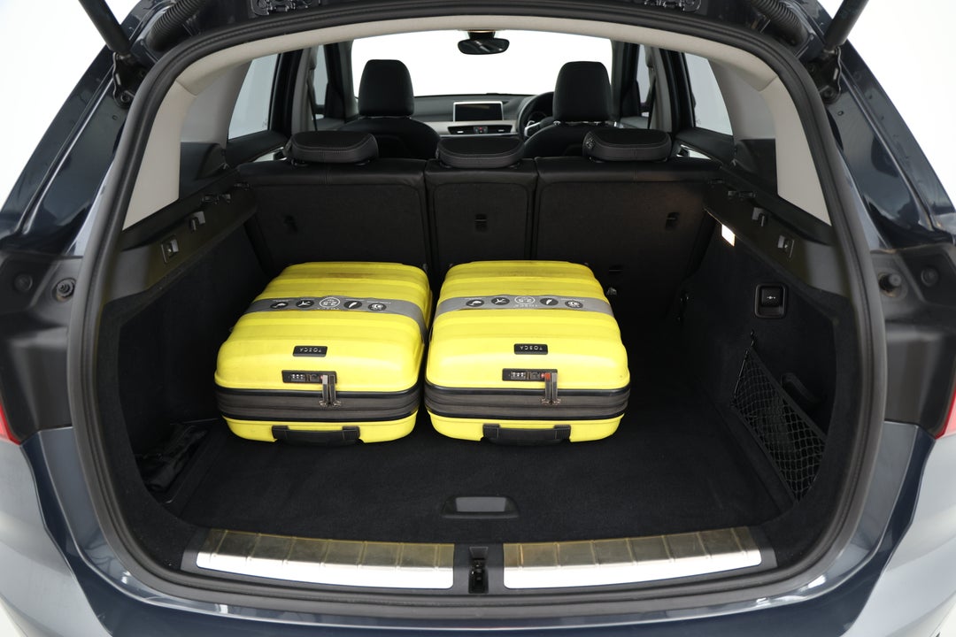 2018 BMW X1 xDrive 25i, Automatic, 65763 km, Boot Inside View with Luggage