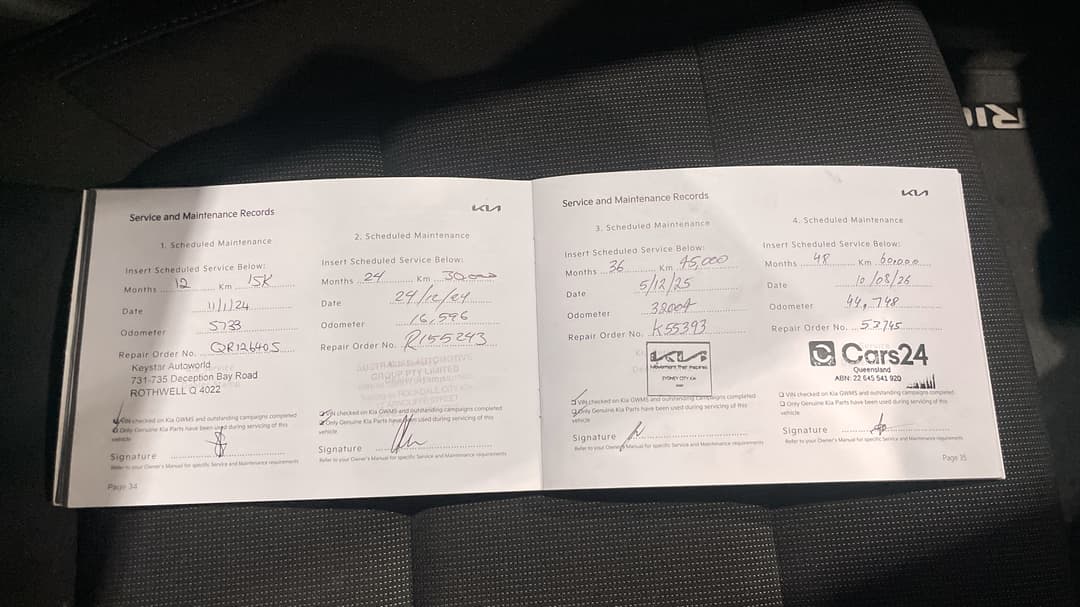 2022 Kia Rio Sport, Automatic, 44763 km, Service History
