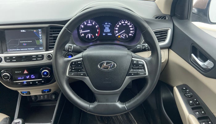 2018 Hyundai Verna 1.6 VTVT SX O, Petrol, Manual, 13,409 km, Steering Wheel Close Up