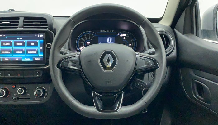 2023 Renault Kwid RXT 1.0 AMT, Petrol, Automatic, 2,260 km, Steering Wheel Close Up