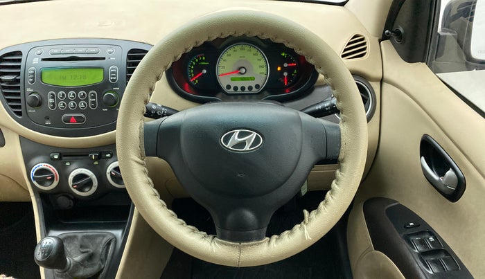 2010 Hyundai i10 SPORTZ 1.2, Petrol, Manual, 48,667 km, Steering Wheel Close Up