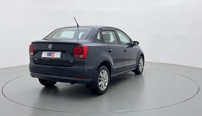 2017 Volkswagen Ameo HIGHLINE 1.5L AT (D), Diesel, Automatic, 51,993 km, Right Back Diagonal