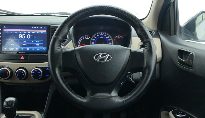 2016 Hyundai Grand i10 MAGNA 1.2 KAPPA VTVT, Petrol, Manual, 78,388 km, Steering Wheel Close Up