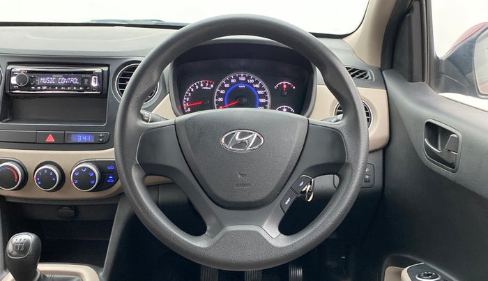 2016 Hyundai Grand i10 MAGNA 1.2 KAPPA VTVT, Petrol, Manual, 44,147 km, Steering Wheel Close Up