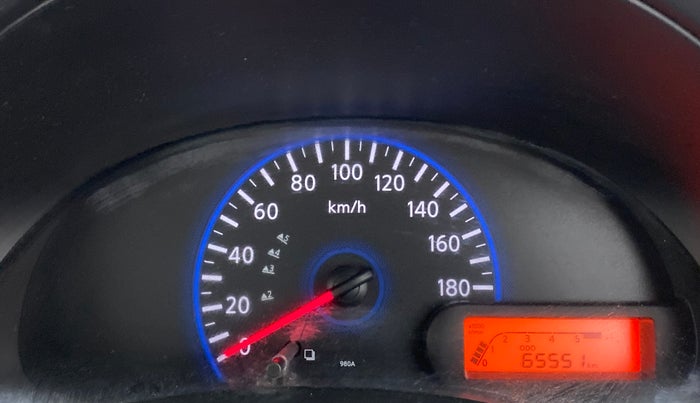 2014 Datsun Go T, Petrol, Manual, 65,551 km, Odometer Image