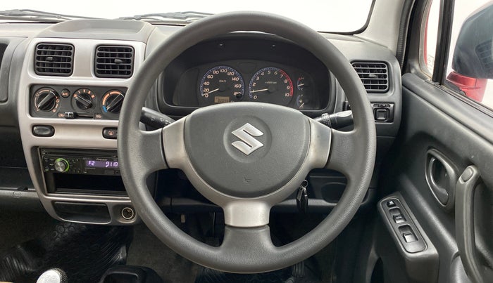 2010 Maruti Wagon R VXI, Petrol, Manual, 92,134 km, Steering Wheel Close Up