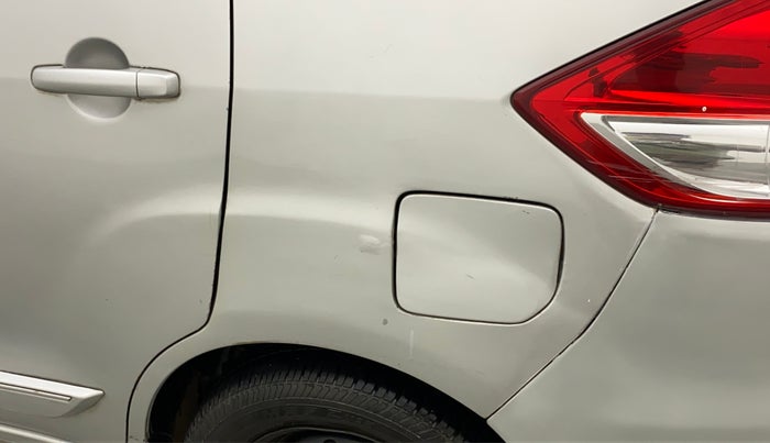 2014 Maruti Ertiga VXI, Petrol, Manual, 1,22,054 km, Left quarter panel - Minor scratches