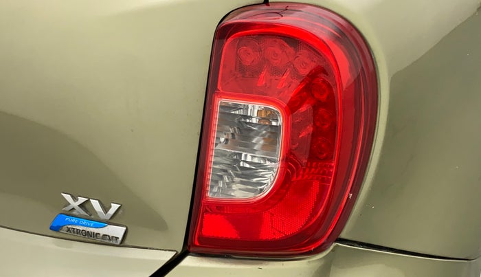2013 Nissan Micra XV CVT, Petrol, Automatic, 46,323 km, Right tail light - Minor damage