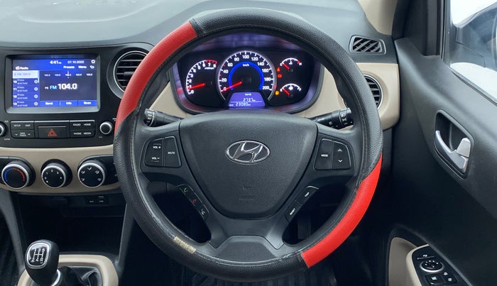 2019 Hyundai Grand i10 SPORTZ 1.2 KAPPA VTVT, Petrol, Manual, 23,279 km, Steering Wheel Close Up