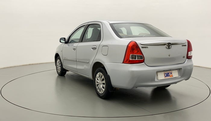 2011 Toyota Etios G, Petrol, Manual, 73,320 km, Left Back Diagonal