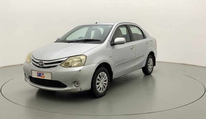 2011 Toyota Etios G, Petrol, Manual, 73,320 km, Left Front Diagonal