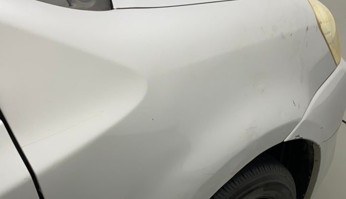 2011 Toyota Etios G, Petrol, Manual, 73,320 km, Right fender - Minor scratches