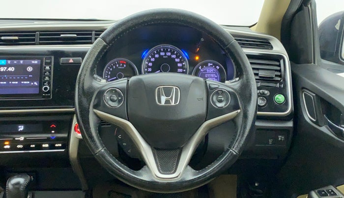 2017 Honda City VX CVT PETROL, Petrol, Automatic, 77,877 km, Steering Wheel Close Up