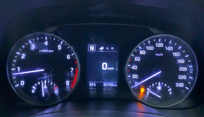 2017 Hyundai New Elantra 2.0 SX (O) AT, Petrol, Automatic, 83,832 km, Odometer Image