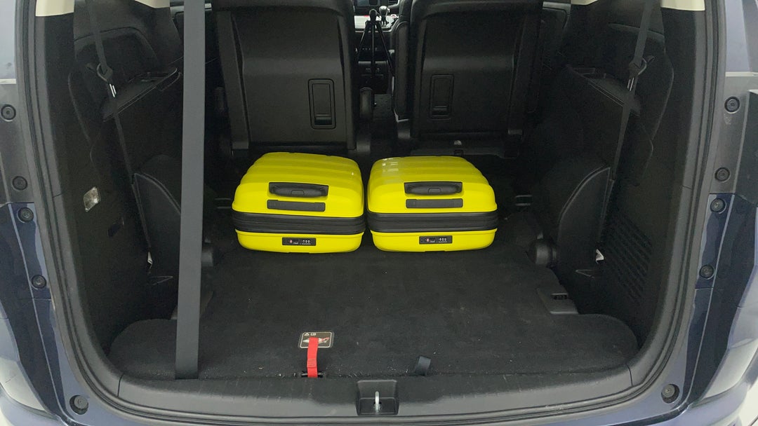 Boot Inside View with Luggage